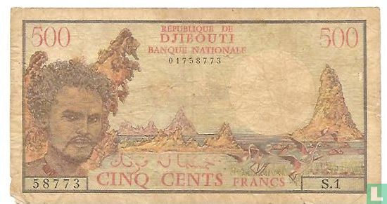 Djibouti 500 Francs 1979 - Image 1