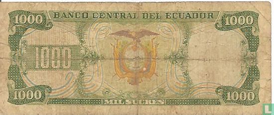 Equateur 1000 sucres 1986 - Image 2