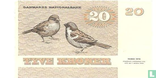 Denemarken 20 kroner (Thomasen & Billestrup) - Afbeelding 2