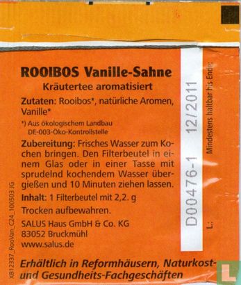Rooibos Vanille-Sahne - Afbeelding 2