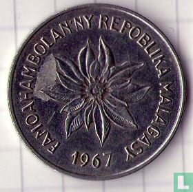 Madagaskar 5 Franc 1967 - Bild 1