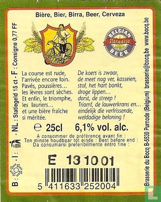 Bière des Cyclistes - Wielrijder's bier - Image 2