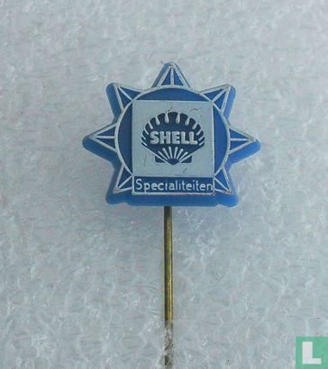 Shell specialiteiten (ster) [wit op blauw]