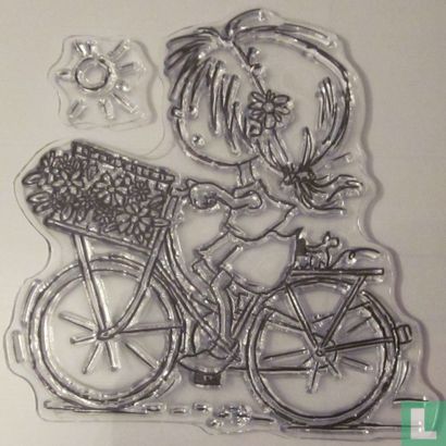 Daisy op fiets - Image 1