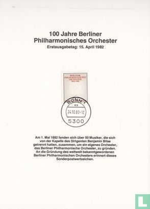 100 ans Berlin Philharmonic Orchestra