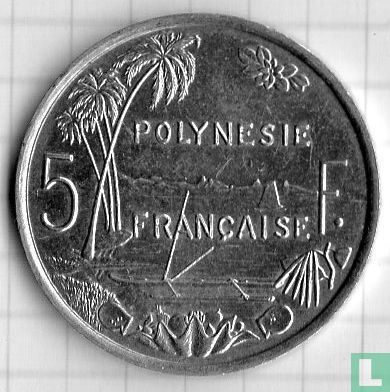 French Polynesia 5 francs 2000 - Image 2