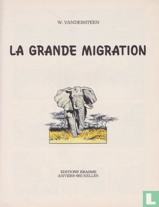 La grande migration - Afbeelding 3