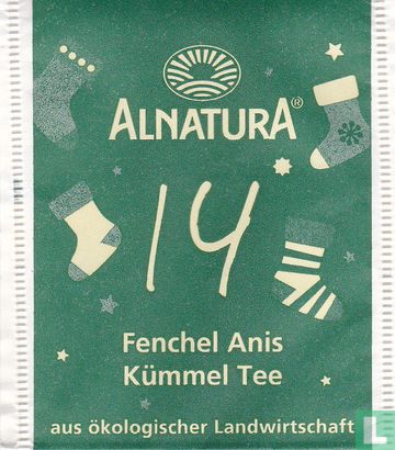 14 Fenchel Anis Kümmel Tee   - Afbeelding 1