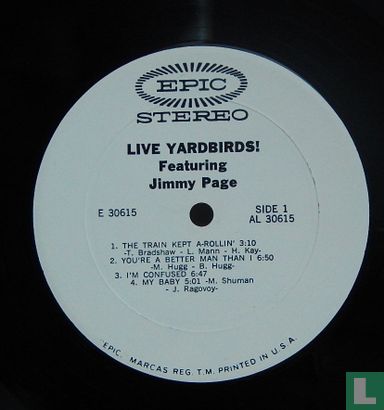 Live Yardbirds featuring Jimmy Page - Image 3