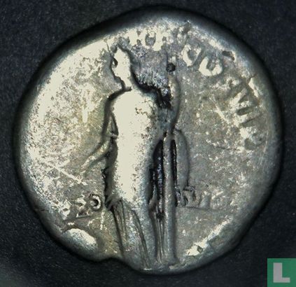 Römischen Reiches, AR Denar, 98-117 Trajan, Rom, 114-117 AD - Bild 2