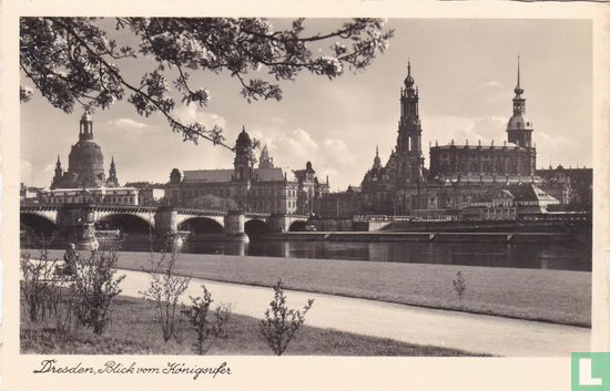 Dresden, Blick vom Königsufer - Bild 1