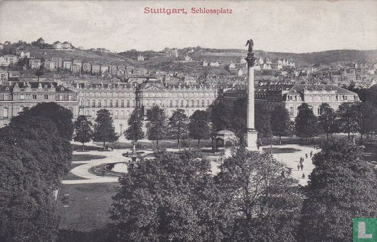 Stuttgart, Schlossplatz - Afbeelding 1