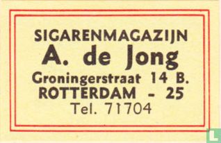 Sigarenmagazijn A. de Jong