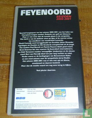 Feyenoord Seizoen 2000-2001 Alle nationale en internationale hoogtepunten - Afbeelding 2