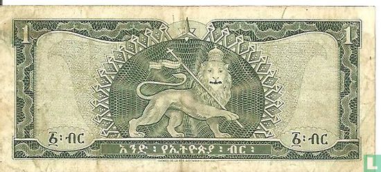 Äthiopien 1 Dollar 1966 25a - Bild 2