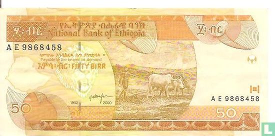 Ethiopia 50 Birr 2000 (EE1992) - Image 1