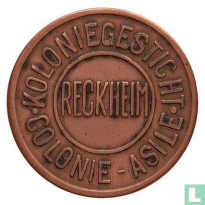 België Rekem (Reckheim) 1 franc gevangenisgeld 1920-1940 - Image 1