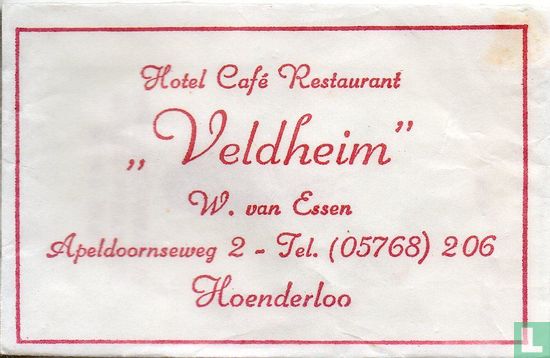 Hotel Café Restaurant "Veldheim" - Afbeelding 1