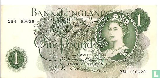 Royaume-Uni £ 1 - Image 1