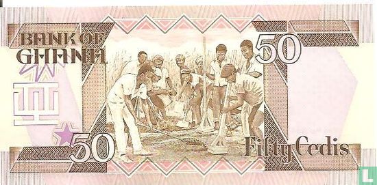 Ghana 50 Cedis 1984 - Afbeelding 2