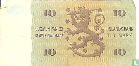 Finland 10 markkaa - Afbeelding 2