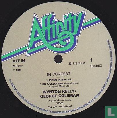 Wynton Kelly George Coleman in concert - Afbeelding 3