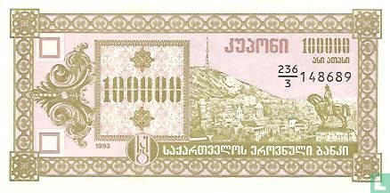 Georgië 100.000 (Laris) 1993  - Afbeelding 1