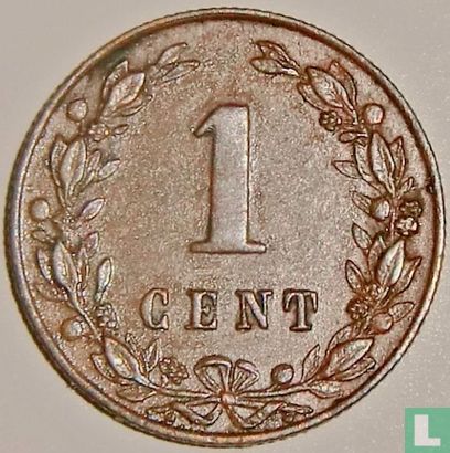 Netherlands 1 cent 1883 - Image 2
