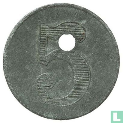België Rekem (Reckheim) 5 centimes gevangenisgeld 1920-1940 - Bild 2