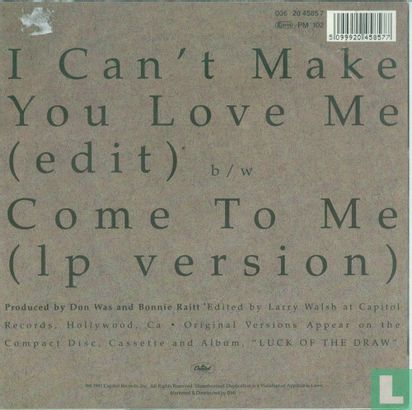 I Can't Make You Love Me (Edit) - Bild 2