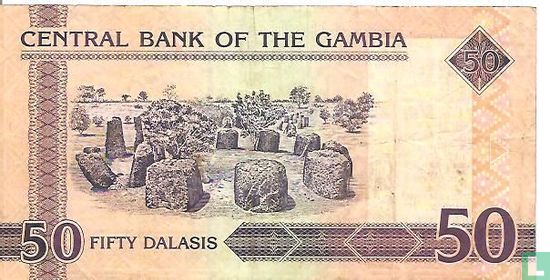 Gambie 50 Dalasis ND (2001) - Image 2