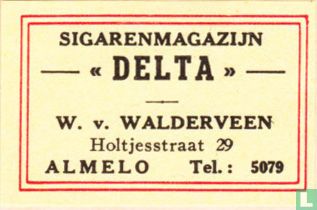 Sigarenmagazijn Delta - W. V. Walderveen