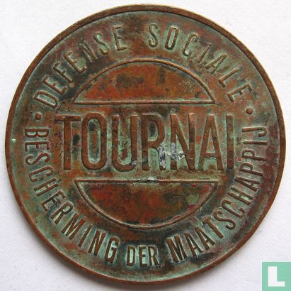 België Doornik (Tournai) 5 francs gevangenisgeld 1924-1940 - Image 1