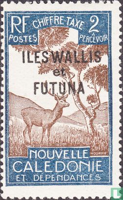 Timbres-taxe, avec surcharge