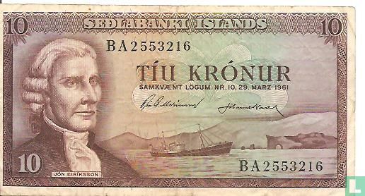 Island 10 Kronen - Bild 1