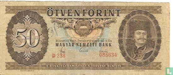 Ungarn 50 Forint 1965 - Bild 1