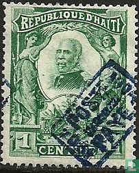 Pierre Nord Alexis, with overprint