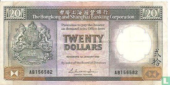Hong Kong 20 $ - Image 1