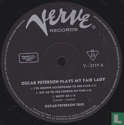 Oscar Peterson plays: My Fair Lady - Afbeelding 3