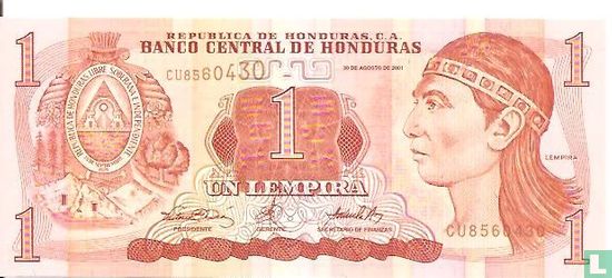 Honduras 1 Lempira - Bild 1