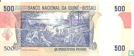 Guinea-Bissau 500 Pesos 1983 - Image 2