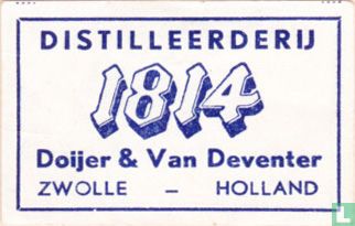 Distilleerderij 1814 - Doijer & Van Deventer