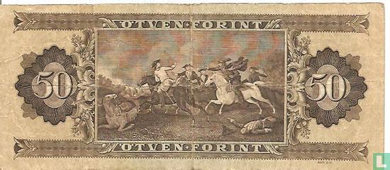 Hongarije 50 Forint 1989 - Afbeelding 2
