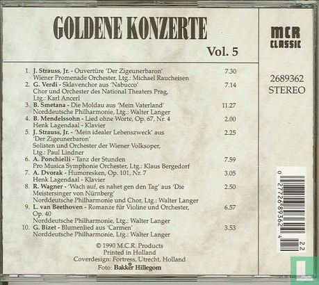 Goldene Konzerte Vol.5 - Bild 2