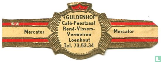 't Guldenhof Café-Feestzaal René-Vissers-Vermeiren Loenhout Tel. 73.53.34 - Mercator - Mercator - Image 1