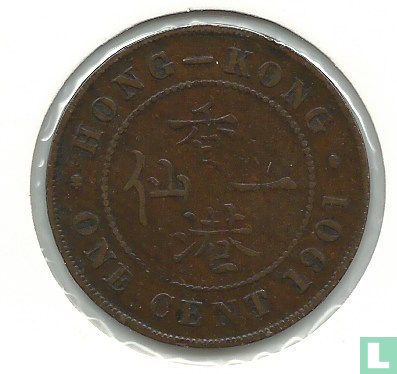 Hong Kong 1 cent 1901 - Afbeelding 1