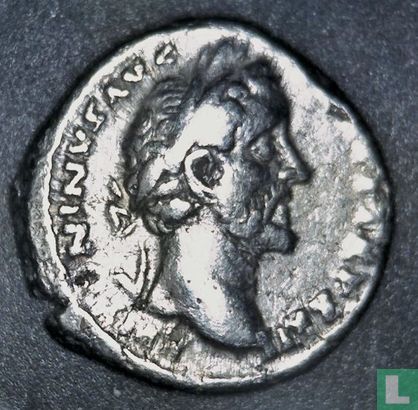 Roman Empire, AR Denarius, 138-161 AD, Antoninus Pius, Rome, 158-159 AD - Image 1