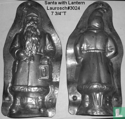 Santa holding Lantern