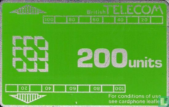 BT Phonecard 200 units 