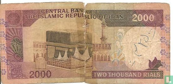Iran 2.000 Rials ND (1986-) P141f2 - Afbeelding 2